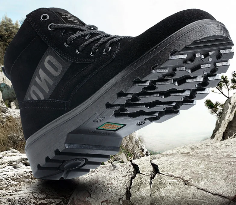 Уличные Водонепроницаемые зимние ботинки со стальным носком рабочая безопасная