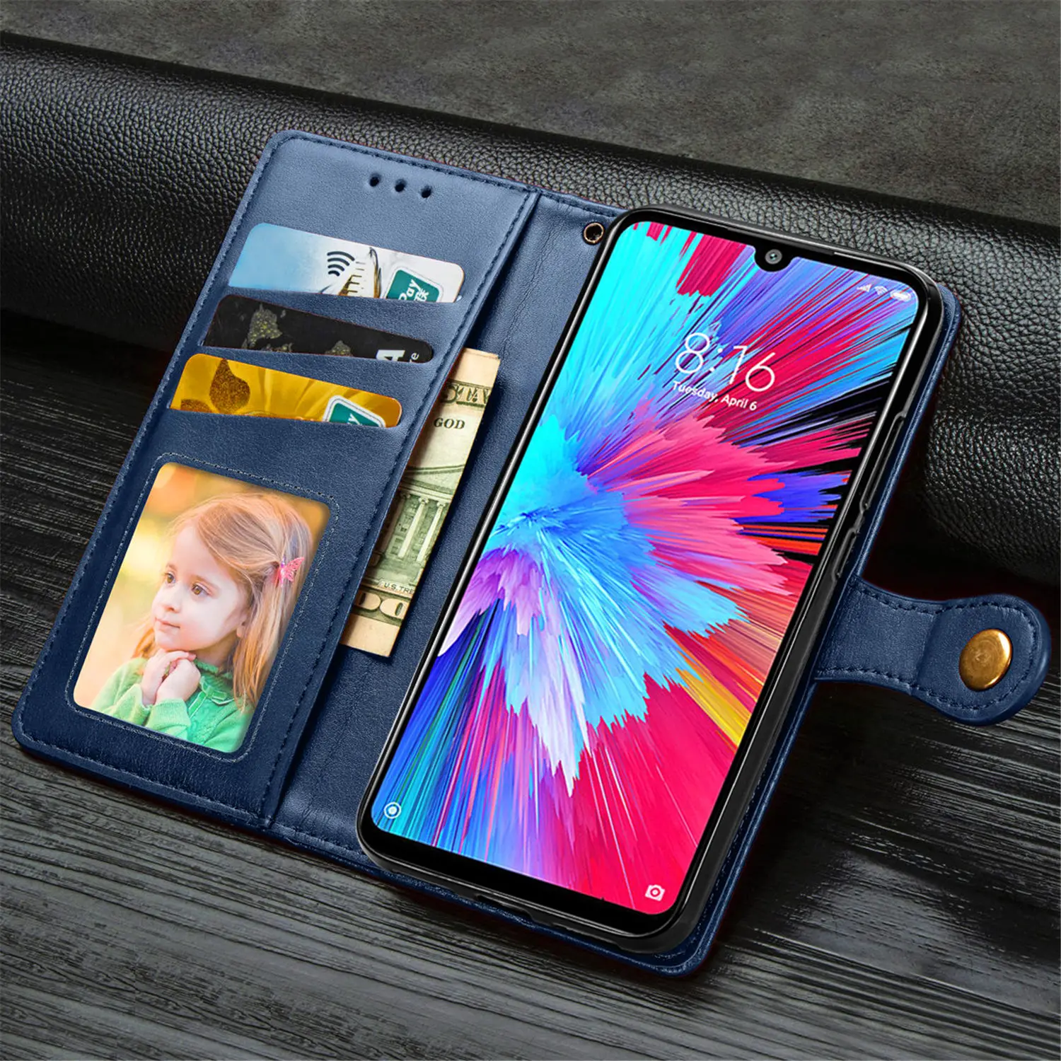 Модный кожаный флип-чехол для Xiaomi mi A3 Lite Red mi 5 Plus 6 6A 7A K20 Pro Note 7 Pro кошелек чехол с карманом для карт Coque