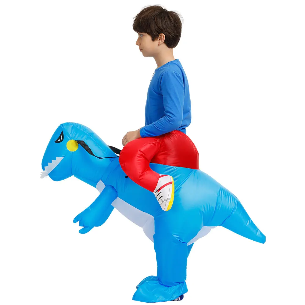 Надувной костюм надувного динозавра одежда косплей костюмы на Хэллоуин для
