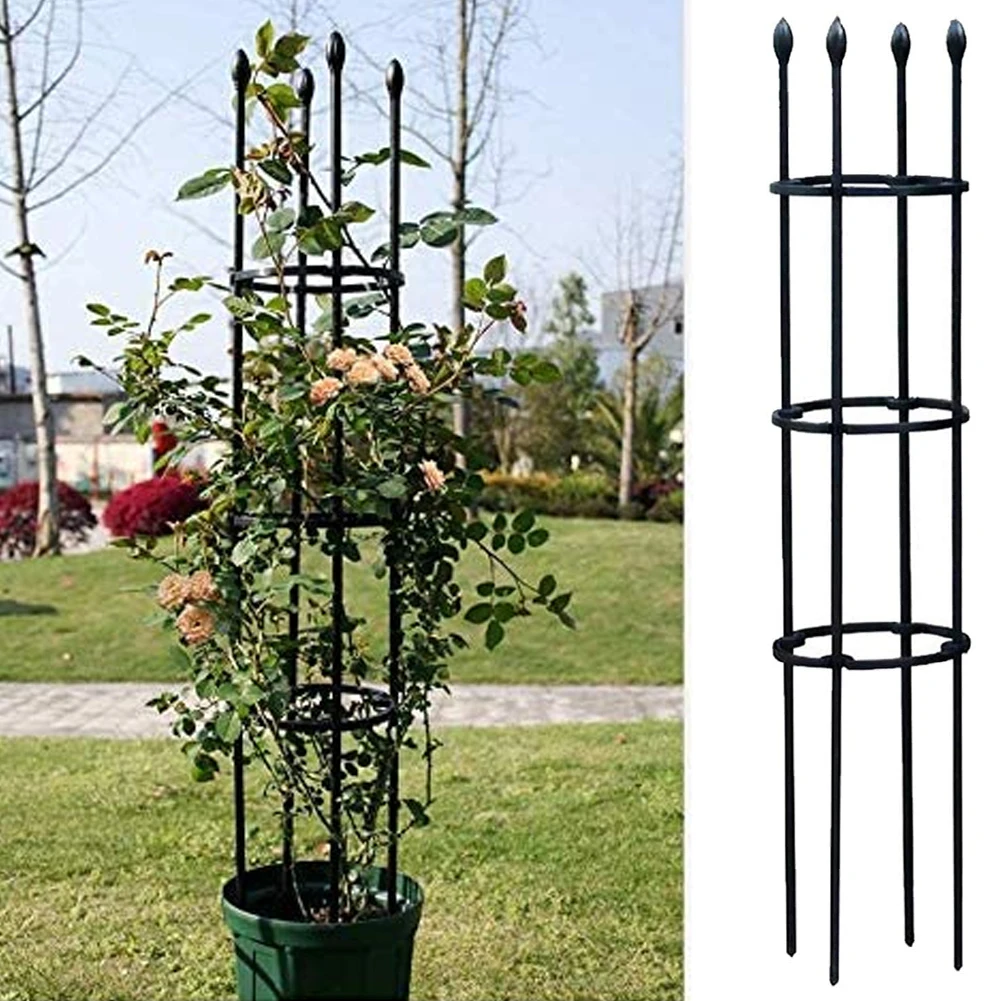 

2PCS Plant Climbing Trelli Plant Flower Cage Support Climbing Stand Rack Garden Vegetables Decorative Trellis Bracket Detachable