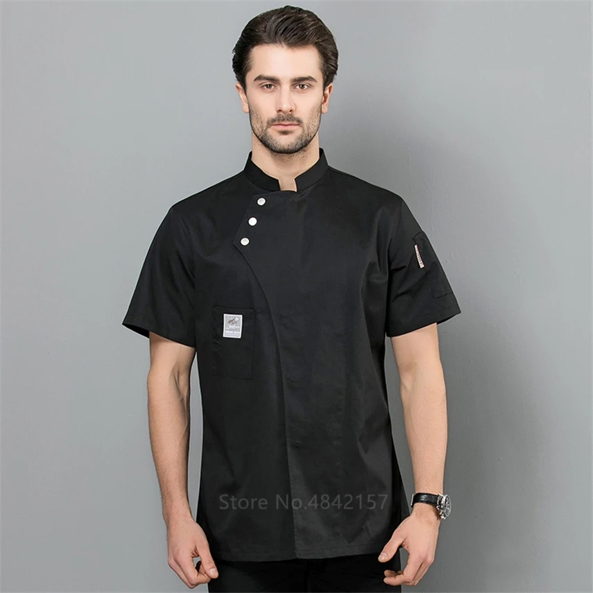 Новая Униформа шеф-повара повседневные куртки хлебобулочные рестораны кухня