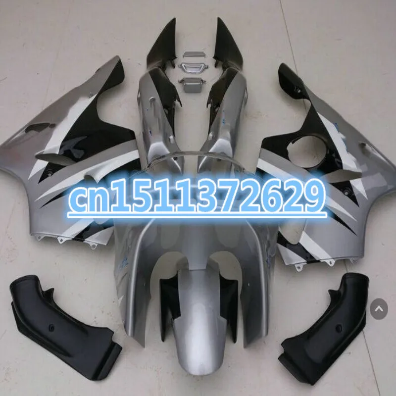 

Обтекатели из АБС-пластика для kawasaki Ninja ZX6R 94 95 96 97 ZX 6R 1994 1995 1996 1997 Серебряные и черные