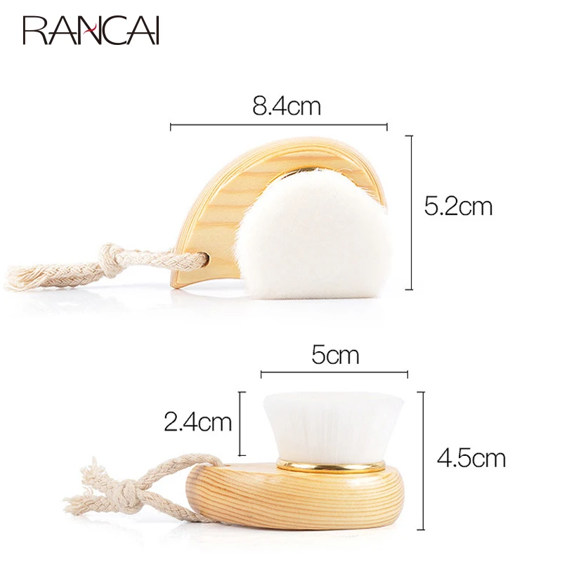 RANCAI 1 шт. щетка для чистки лица пилинг уход за кожей глубокое очищение пор