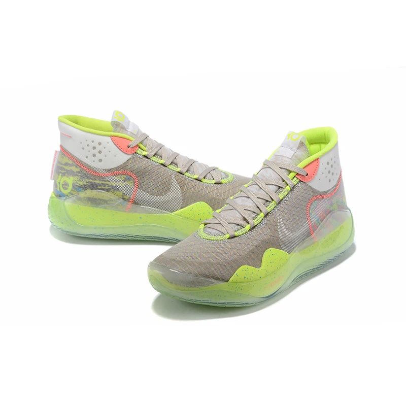 Nike ZOOM KD12 EP Кевин Дюрант Баскетбольная обувь для мужчин дышащие активного отдыха и