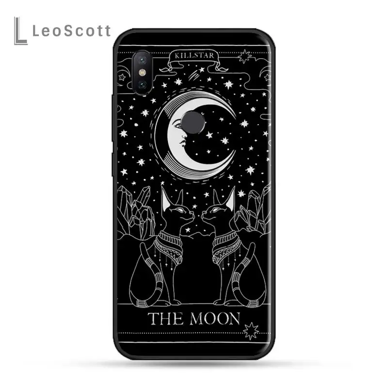 

Witches moon Tarot Mystery totem Phone Case For Xiaomi Redmi 7 8 9t a3 9se k20 mi8 max3 lite 9 note 9s 10 pro