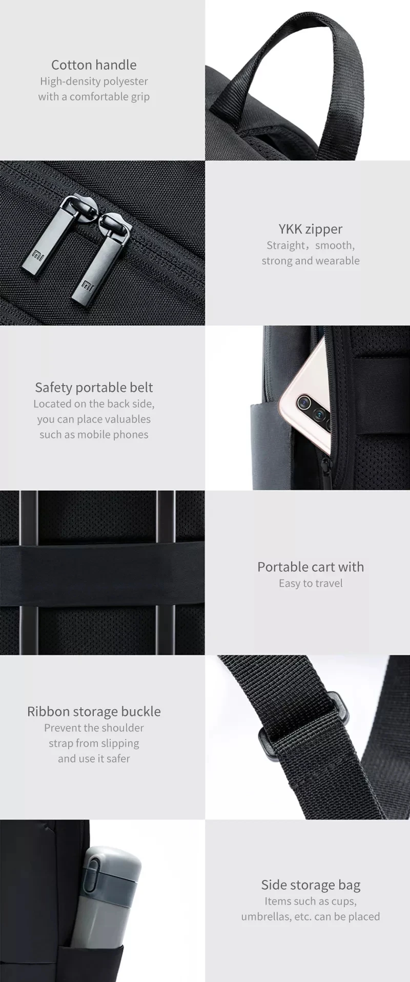 Xiaomi Классический Бизнес Рюкзак 2 поколения 15,6 дюймов студентов ноутбук сумка унисекс Открытый путешествия