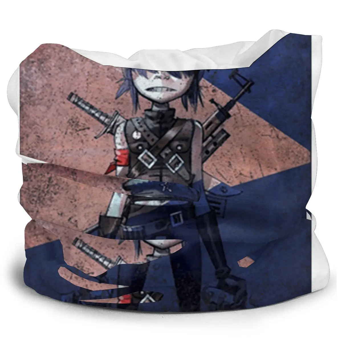 Шарф маска унисекс для лица и шеи модная бесшовная бандана разноцветная езды на