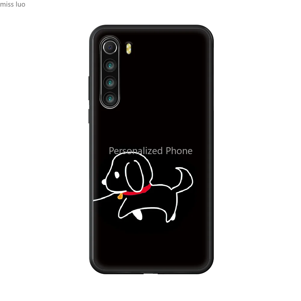 

Couple GoodFriend Phone case For Xiaomi Redmi Note 8T 9 7 7A A 4 5 9S Pro black hoesjes painting cover soft