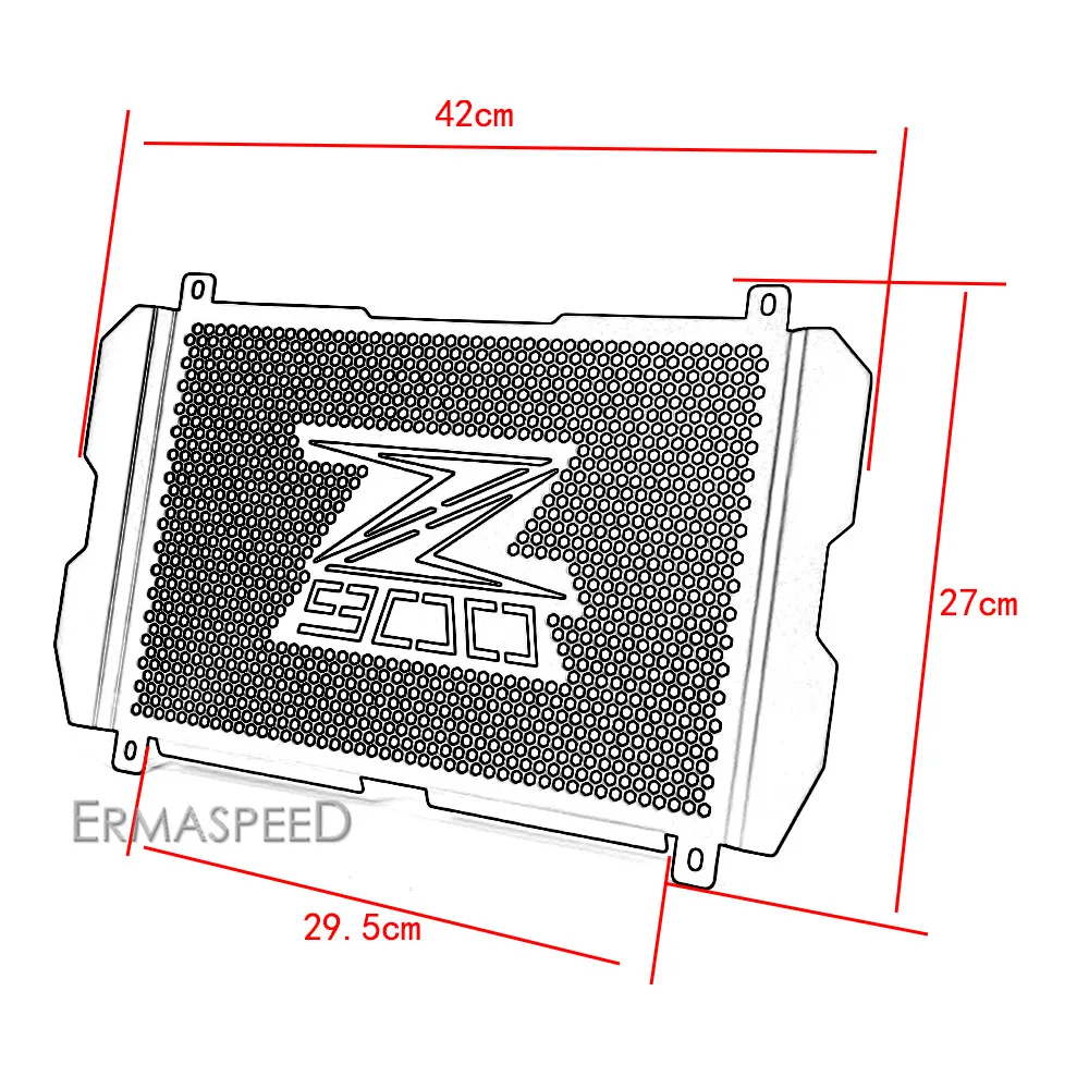

Z900 Z 900 2017 2018 2019 Radiator Grille Guard Motorcycle Protection For Kawasaki Z900 Z 900 2017-2019 Motorcycle Accessories