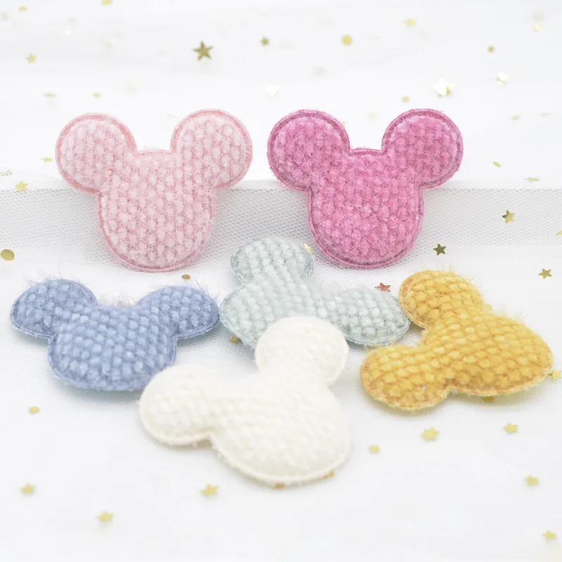 Аппликация для головы из мягкой плюшевой ткани 12 шт./лот|Заплатки| |