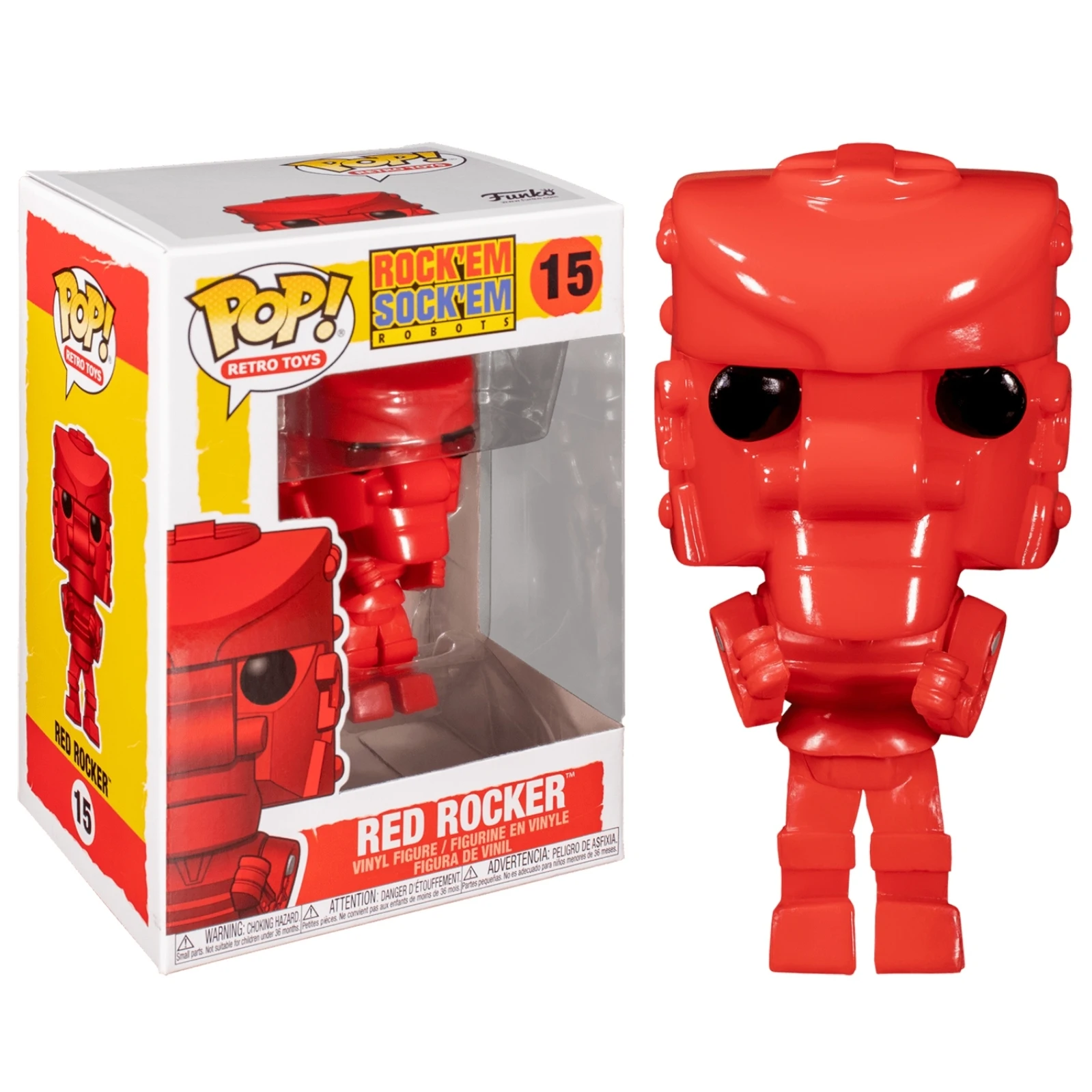 Фигурка Funko POP! Vinyl: Mattel: Rock Em Sock Robot (RD) 51321|Игровые фигурки и трансформеры| |