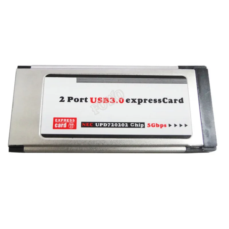 Высокоскоростной 2 портовый Скрытый внутри USB 3 0 USB3.0 до Expresscard 34 мм 54 адаптер для
