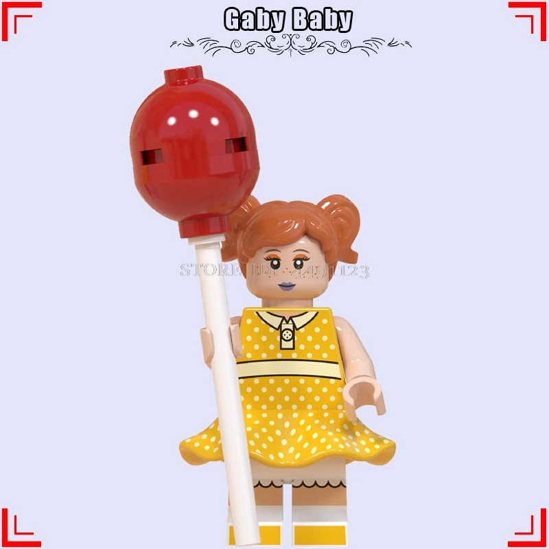 Gaby Baby «История игрушек», «4 Вуди и Джесси Базз Лайтер чужой зург животного строительные кубики, детские игрушки Аниме фильм зеленого цвета в армейском Для мужчин стежка игрушка в виде фигурки - Цвет: Gaby Baby