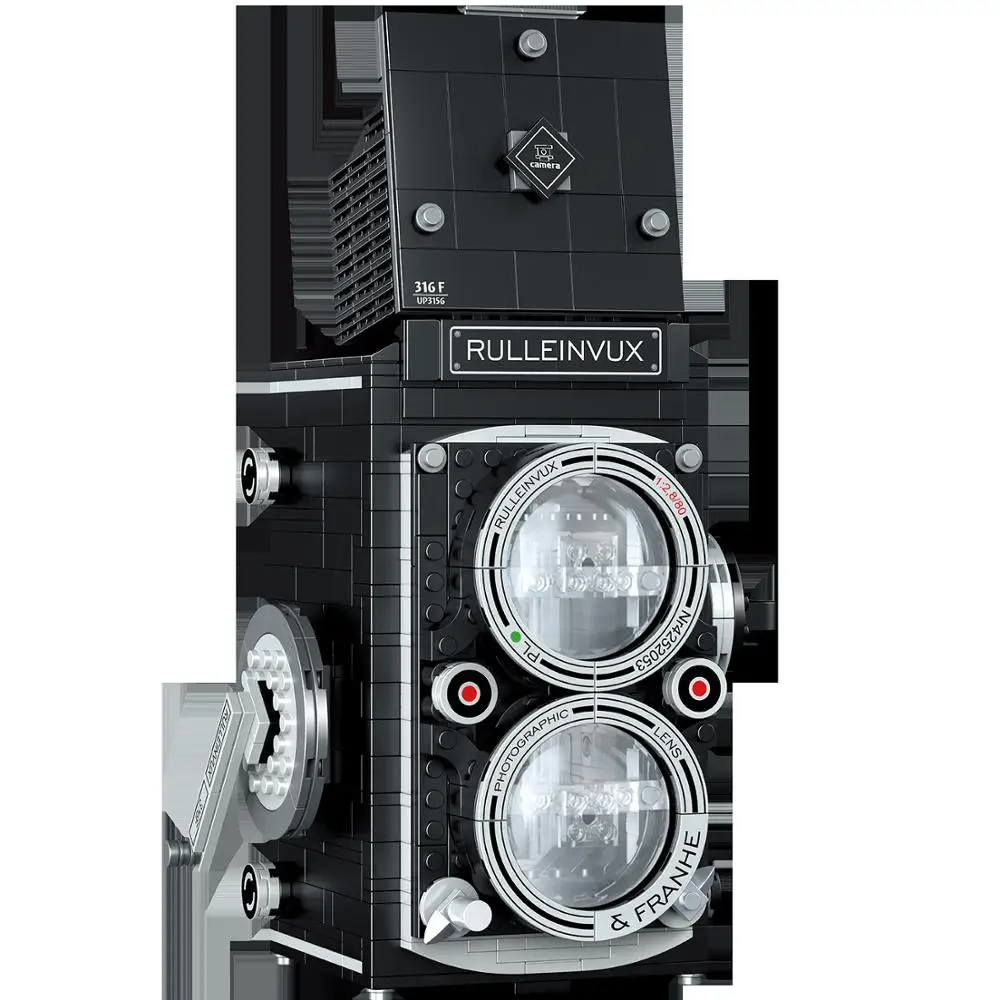 

Новинка 00847, имитация камеры, строительные блоки, камера, Детский пазл, собранный пазл, маленькие частицы, строительные блоки