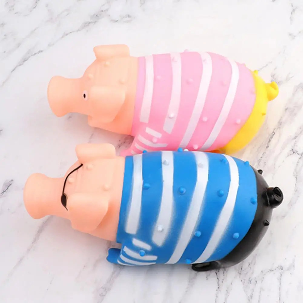 

Sensory Toy Soft Touch Cartoon Realistic Anti-stress Cartoon Pig Decompression Toy Pig Decompression Toy for Office