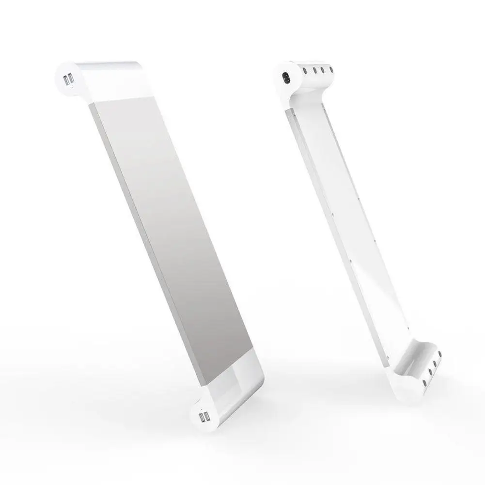 

4 Ports USB Monitor Stand Holder Phone Charger Desktop Bracket for PC Laptop MU