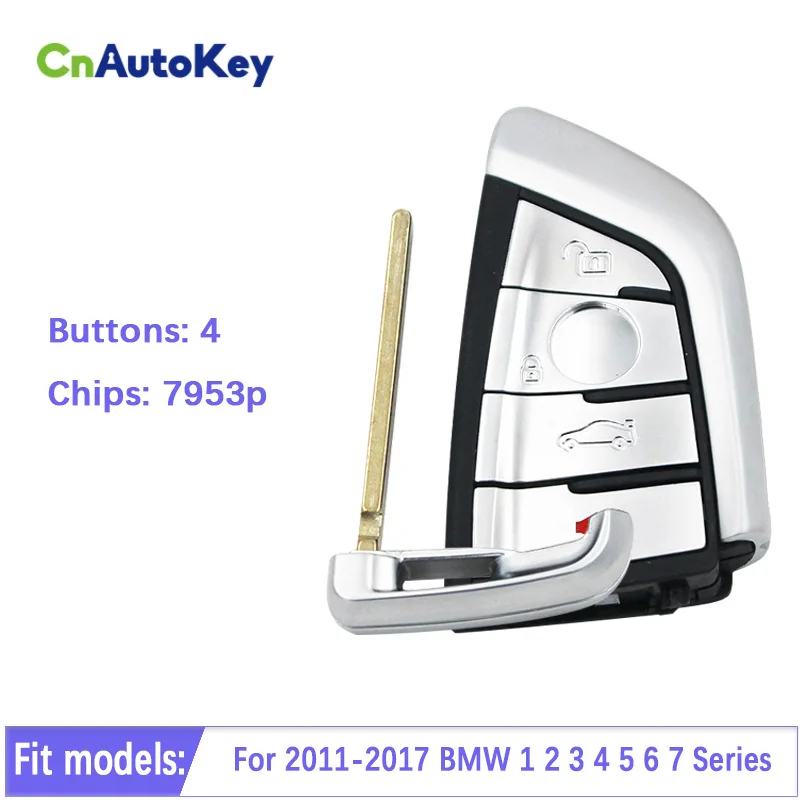 CN006092 Aftermarket 4-кнопочный дистанционный ключ 315 МГц 433 868 для BMW 1 2 3 4 5 6 7 серии X1 X3 F