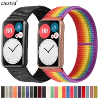 nylon band for huawei watch fit strap smartwatch accessories loop wristband belt bracelet huawei watch fit 2020 strap