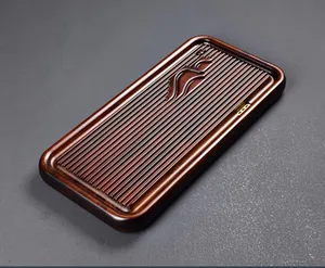 Поднос для чая из натурального дерева, высококачественный поднос для китайского чая, чайный набор, доска, бамбуковый поднос для Пуэра, кухонные аксессуары