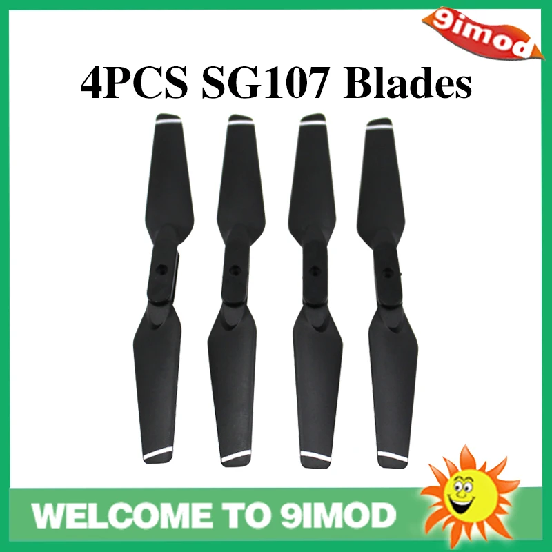 

RC Quadcopter SG107 Propeller Blade Spare Part for RC Drone SG107 Main Blade Replacement Accessory