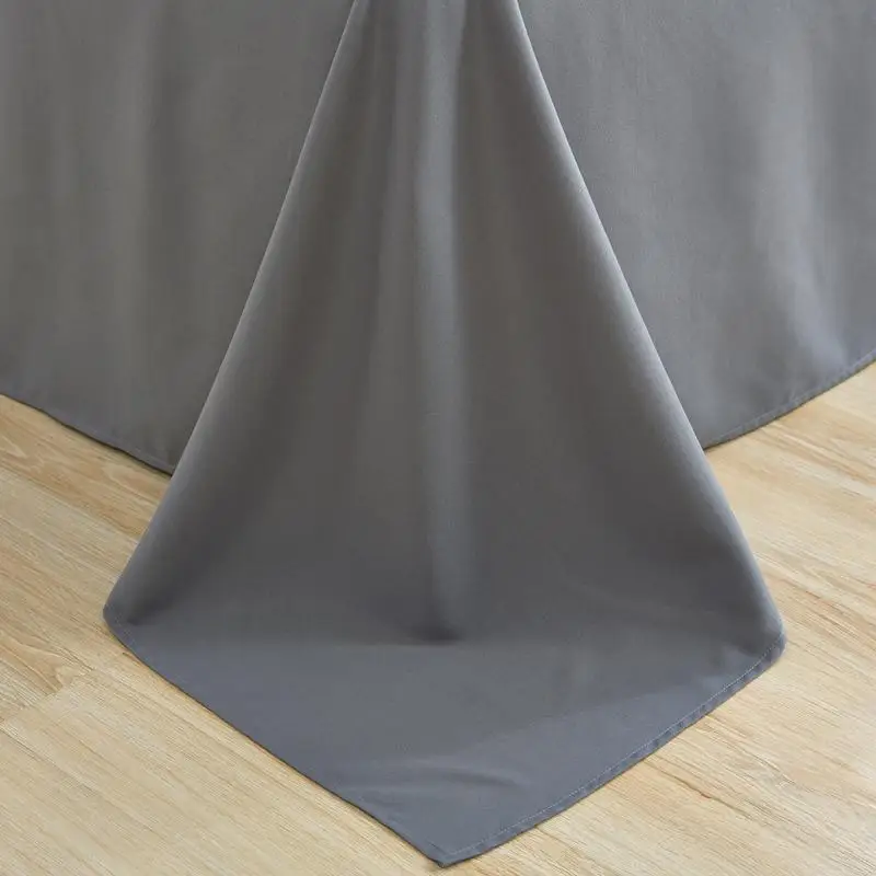 

50 Bedding Set 7 Size Grey Blue Pink Solid Bed Linen 4pcs/set Duvet Cover Sets Bed Sheet Ab Side Home Textile 2019