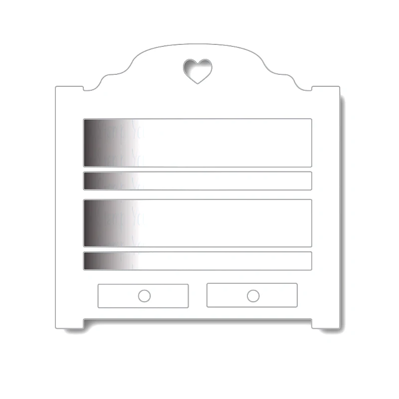 

Металлические штампы Panalisacraft в форме сердца, трафареты для «сделай сам», для скрапбукинга, альбома, декоративное тиснение, «сделай сам», бум...