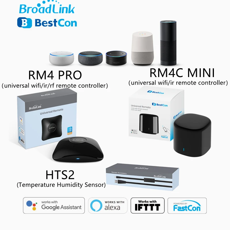 Broadlink Bestcon RM4 Pro Rm4C Универсальный мини умный дом WiFI Пульт дистанционного