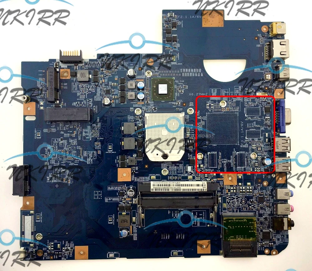 09927 1 JV50 TR8 MB 488.4fn02. 011 MBPHA01001 DDR2 RAM материнская плата для Acer Aspire 5542 5542G 5242G