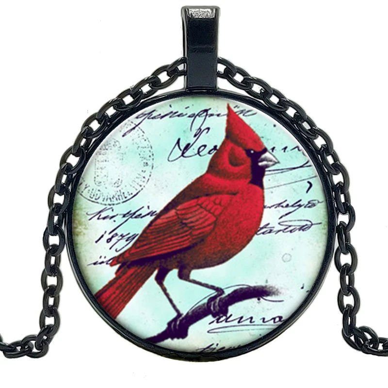 Новинка 2019 ювелирное изделие массивное ожерелье Красный Попугай креативное