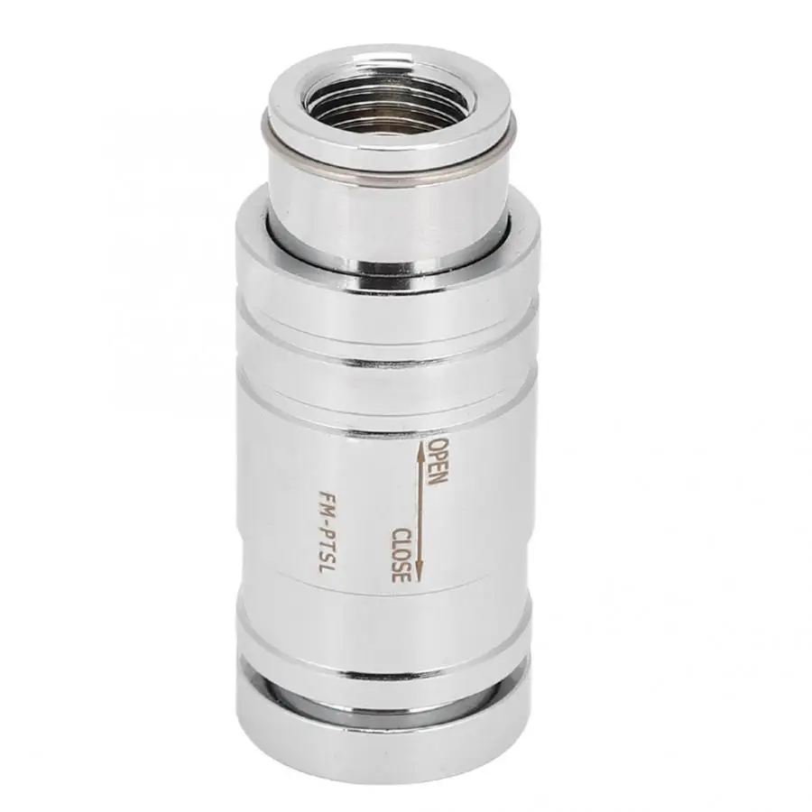 Двойной внутренний зубчатый плоский стопорный клапан латунный дренажный G1/4 с