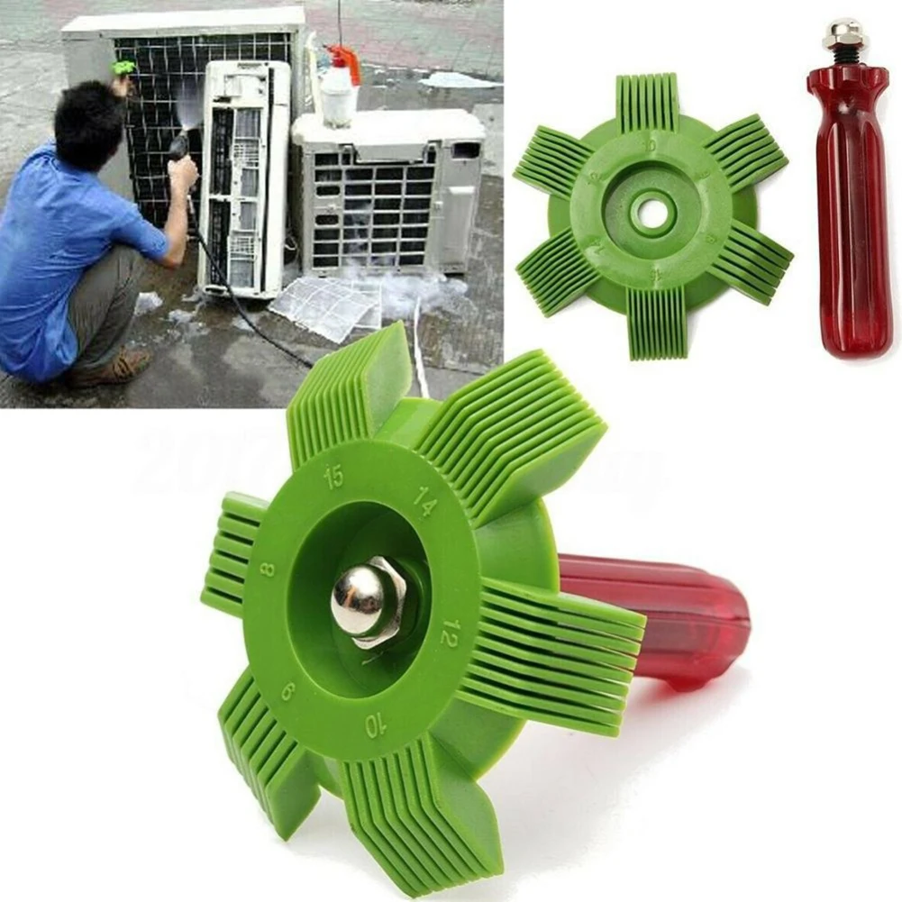 

Refrigeration Air Conditioner Fin Comb Heat dissipating brush Stainless steel blade brush condenser cleaning Accessories