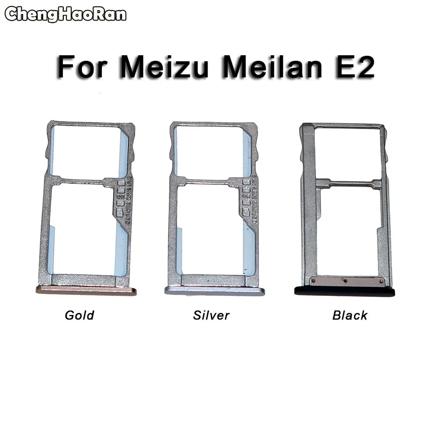 ChengHaoRan новый слот для sim-карты держатель MEIZU Meilan E E2 5 дюймов запасные части |
