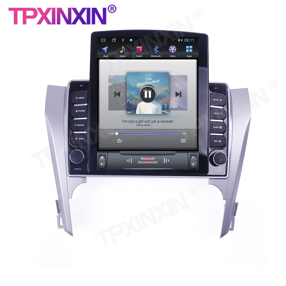 구매 도요타 캠리 2012-2015 무선 카 플레이 4G 안 드 로이드 10.0 GPS 자동차 멀티미디어 플레이어 Headunit 오디오 라디오 Navition에 대 한 자동차 라디오