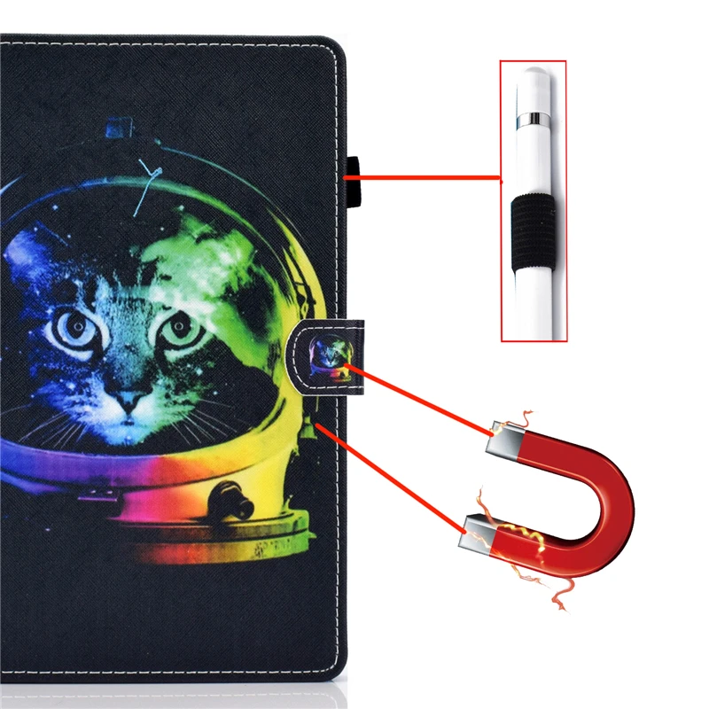 

Coque For Amazon Kindle Fire HD 8 Plus 2020 8.0 inch Case Cartoon Cat Leather Cover For Amazon Fire HD8 Plus 2020 8" Cover Cases