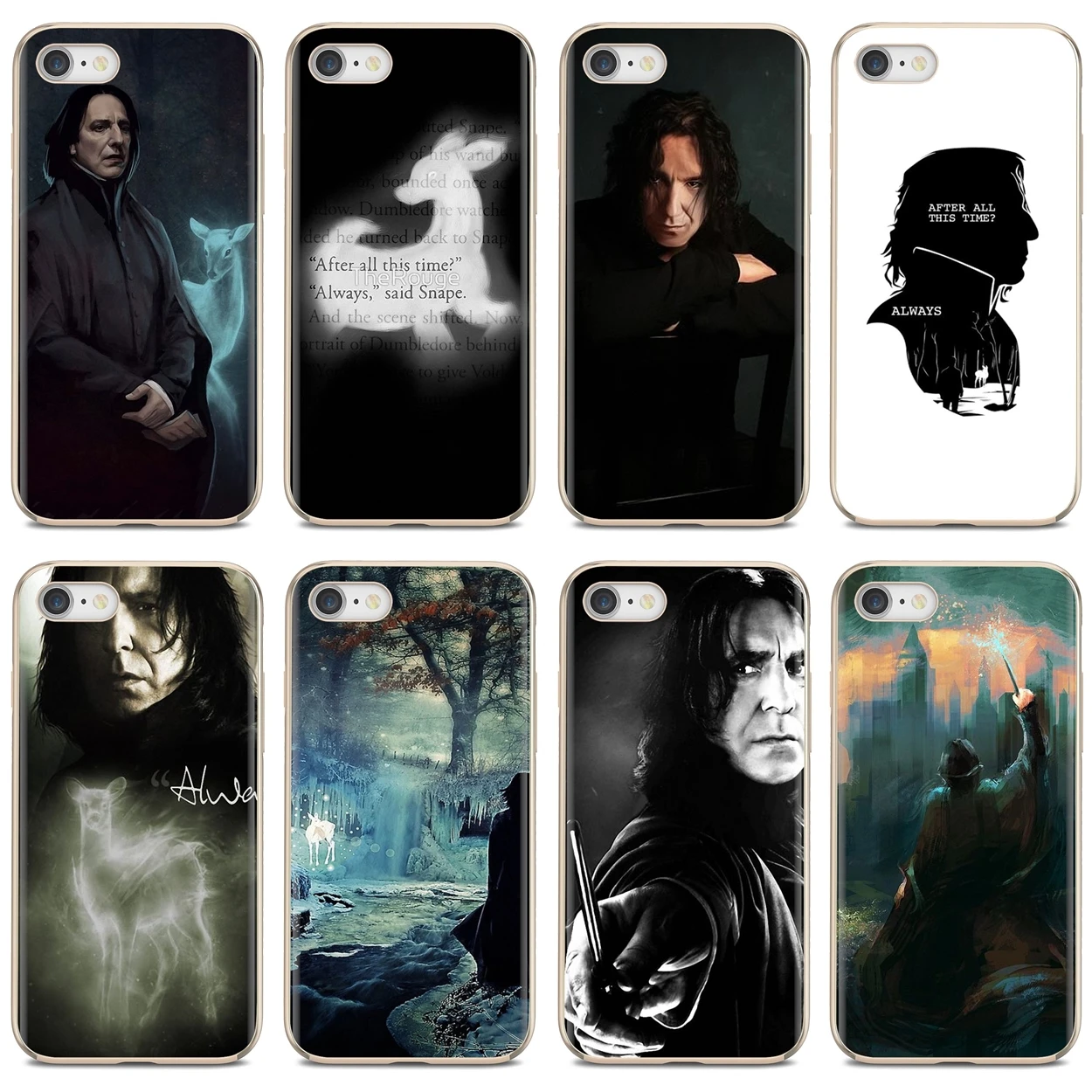 Силиконовый чехол для телефона Северус Снейп Always постер Huawei Honor 6 6A 7 7X 7A 7C 8 8C 8X 9 9X 10