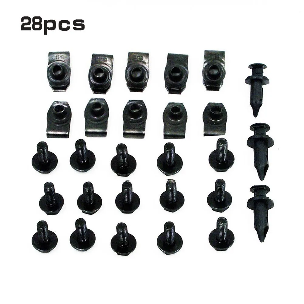 

Screw U-nut Clip Rivet Splash Shield Auto Bumper Engine Guard Hardware