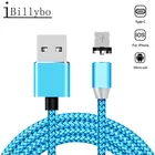 Магнитный USB-кабель типа C для быстрой зарядки Samsung galaxy A70 A51 A30 S8 Note 8 Pro HTC U11 LG Q9 G6 G7 ThinQ Realme X Wire