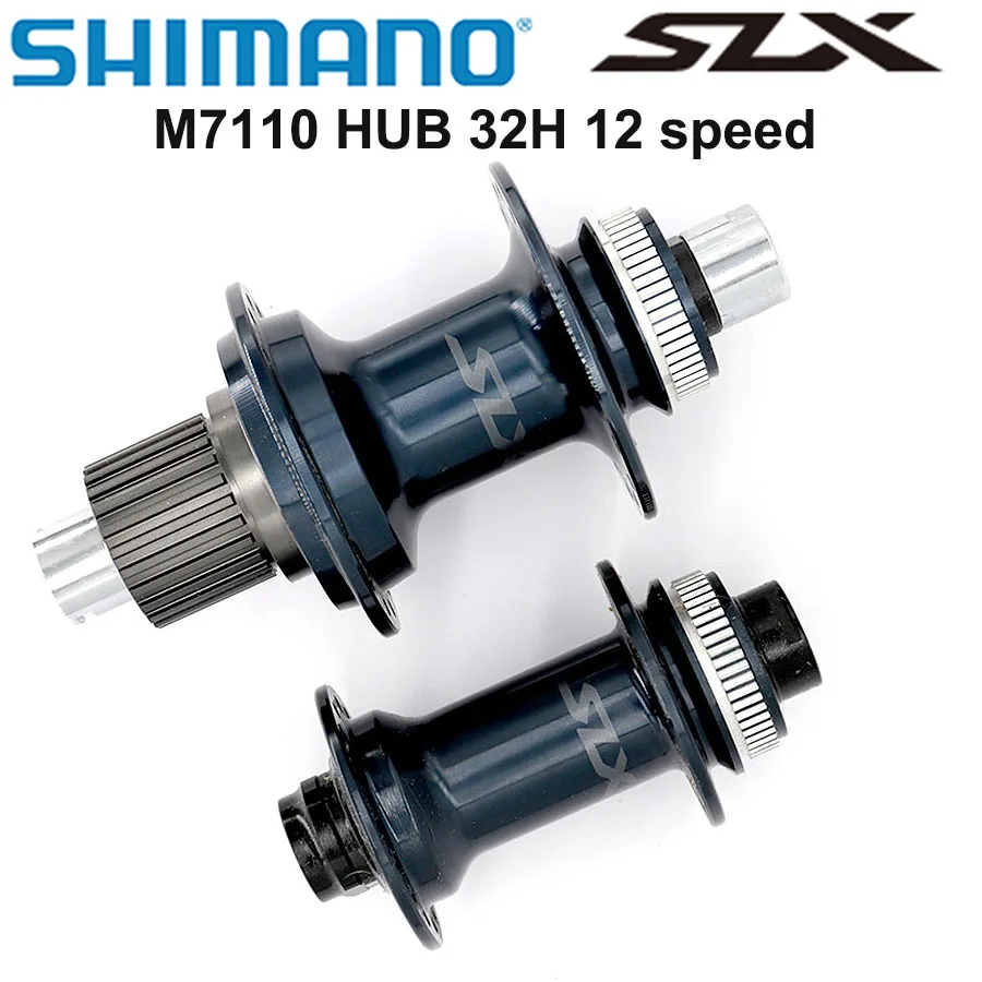 SHIMANO SLX M7110 FH BH HUB 12 s 32H Центральный замок 142x12 мм 100x15 микро разветвитель фотооси