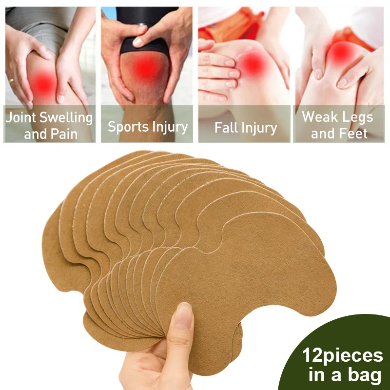 

24Pcs New Knee Plaster Sticker Wormwood Extract Knee Joint Ache Pain Relieving Rheumatoid Arthritis Patch Health Care