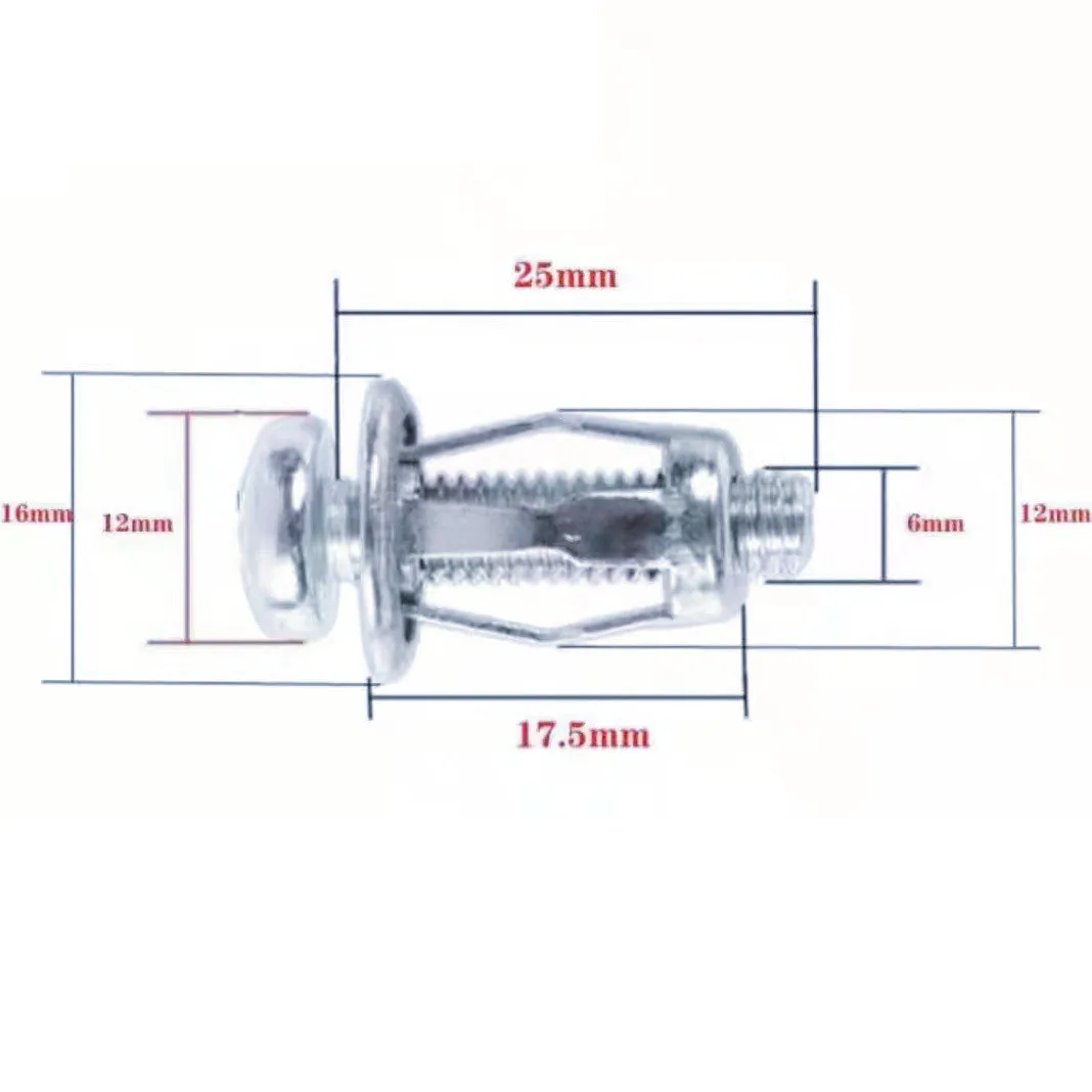 10 комплектов/гайки М6 для полая стена металлическая оболочка автомобильный