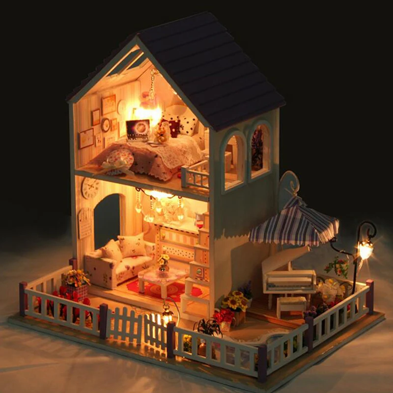 Новое поступление мебель DIY кукольный домик деревянные миниатюрные кукольные