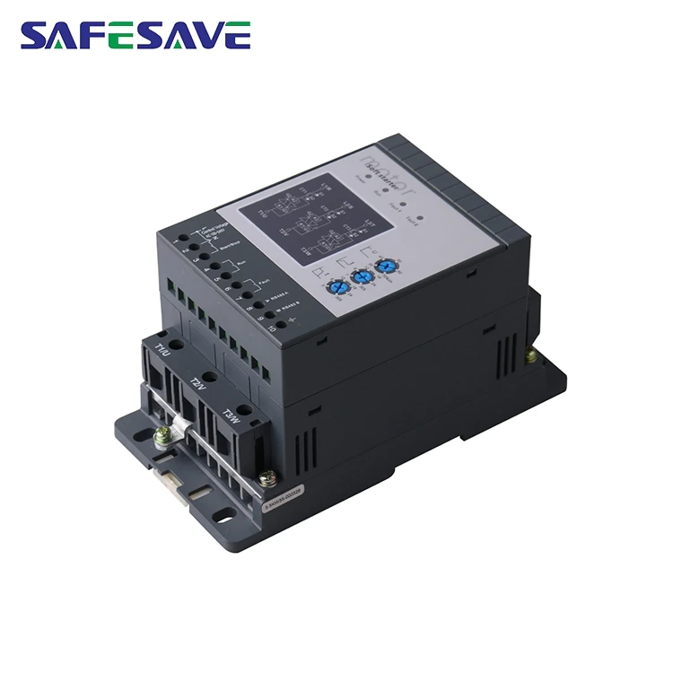 Устройство плавного пуска цена 220v 0.37kw 2A переменного тока Soft starter с байпасом