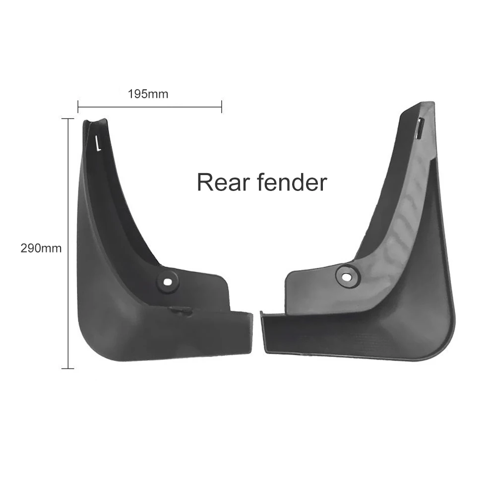 4 шт./компл. автомобиля брызговик крыло брызговики клапаном спереди и сзади