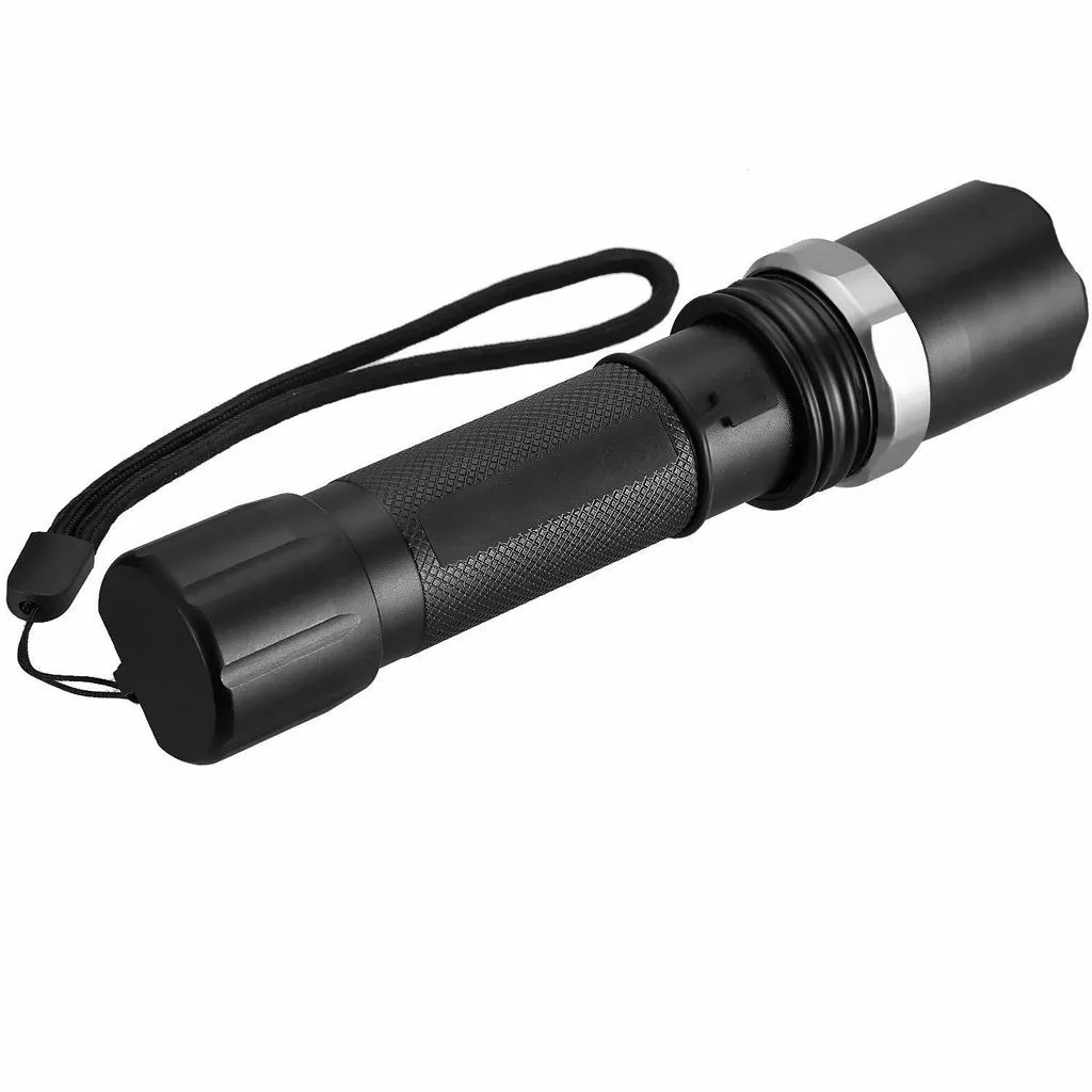 New best selling 2019 products LED Flashlight 90000LM Rechargeable Hiking T6 Torch+18650 Batt+Charger support dropshipping | Лампы и