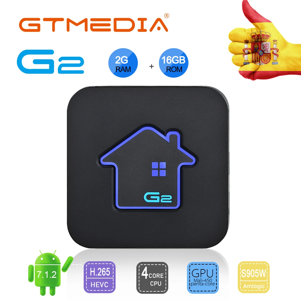G2 Android 7.1 Freesat GTC 4 K Android ТВ поле рецепторов DVB-C кабель Youtube DVB-S2 DVB-T2 Bluetooth 4,0 спутниковый ресивер Cccam IP ТВ biss VU - Цвет: G2 Android 7.1