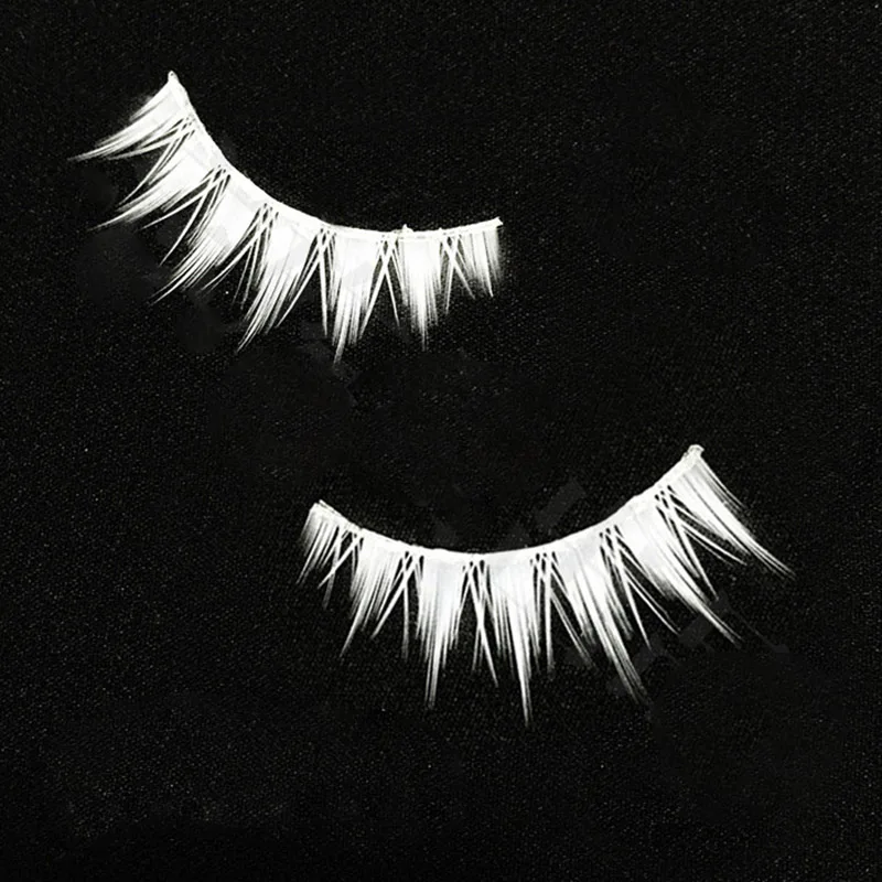 Bybrana 1 пара в упаковке белые ресницы кукла индивидуальная Настройка накладные