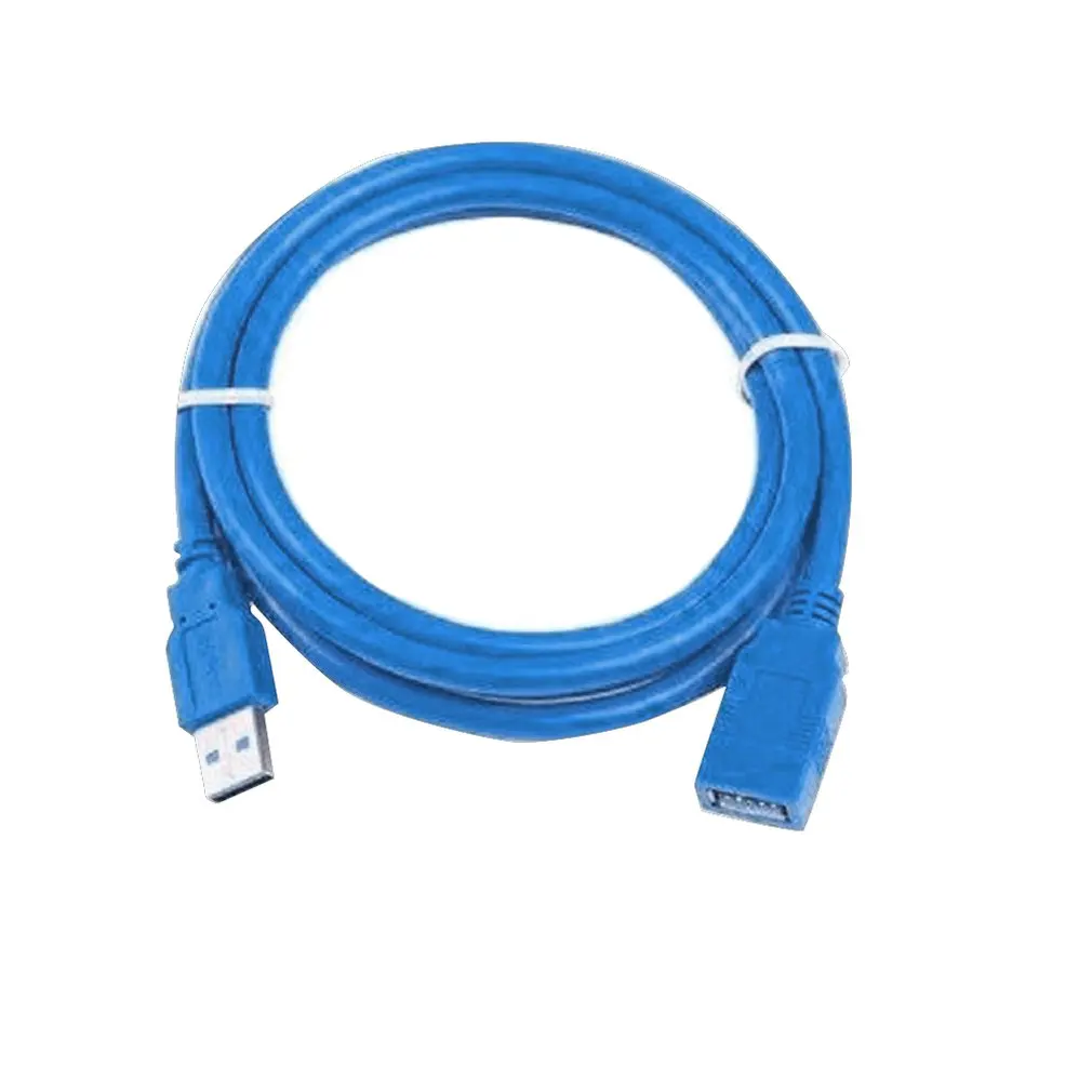 0,5 м синий USB 3,0 Тип папа-мама Супер Скоростной кабель-удлинитель конвертер адаптер компьютерный Соединительный кабель дропшиппинг