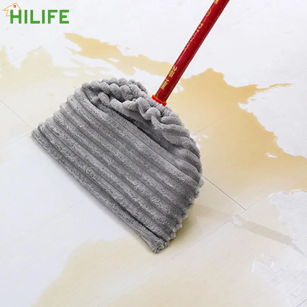 

Floor Cleaning Rag Flannel Mop Cloth Cover Reusable Multi-function Broom Mop Replacement Cover Household Cleaning Tools