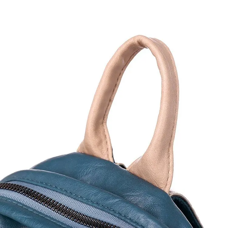 Женский ранец черный Мини Роскошный рюкзак из искусственной кожи Mochila Feminina Большой Вместительный рюкзак для девочек полукруглый спортивный рюкзак для путешествий