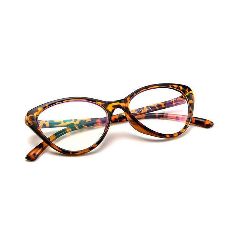 Новинка 2019 модные очки в винтажном стиле для шоу женские с леопардовой оправой и